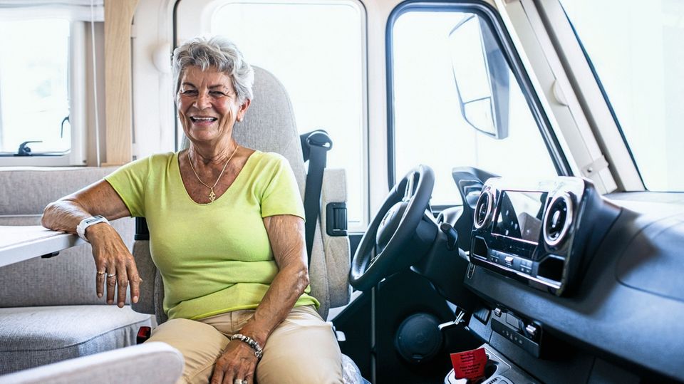 Maria Dhonau, 80, ist die Urmutter der Caravan-Meile