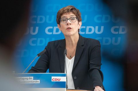 CDU-Parteichefin Annegret Kramp-Karrenbauer