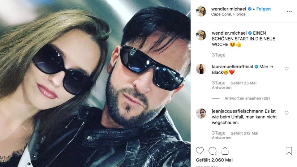 Michael Wendler und Laura Müller beantworten Fragen auf Instagram