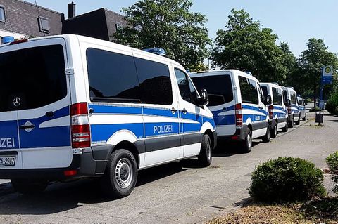 Bei einem 83-jährigen Wuppertaler ist die Polizei im Einsatz