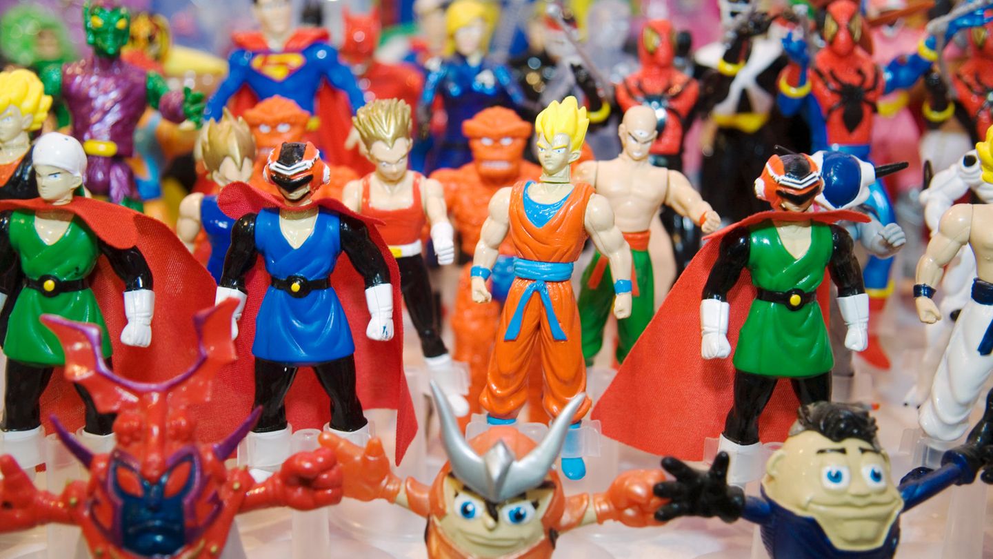 Plastik Action Figuren