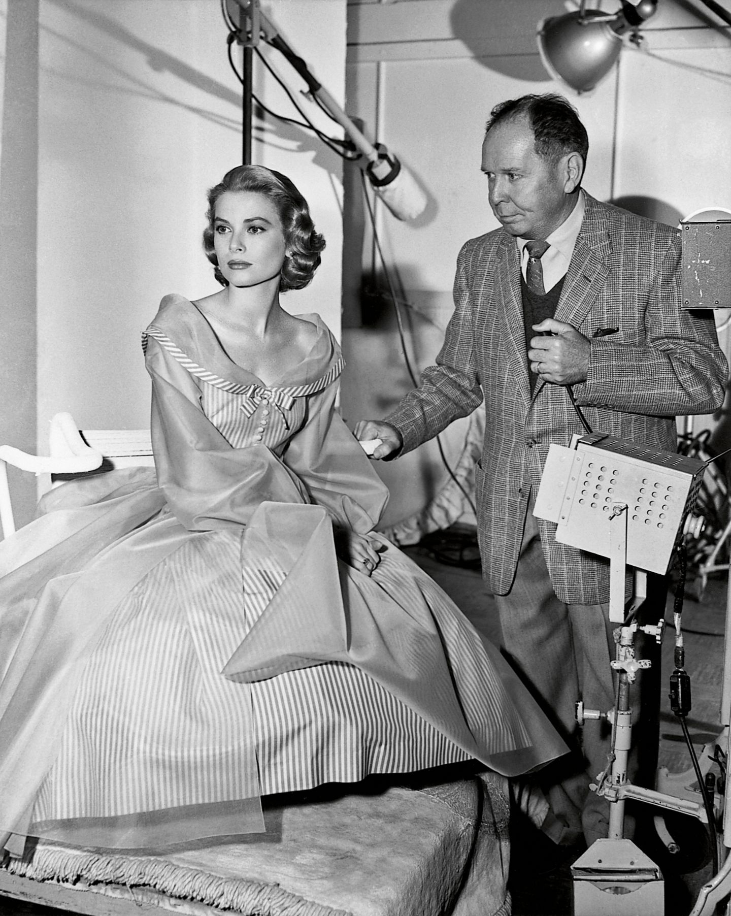 Grace Kelly and Clarence Sinclair Bull Grace Kelly and Clarence Sinclair Bull