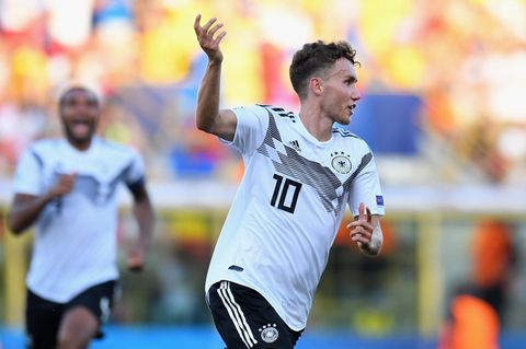 Die Tore von Luca Waldschmidt lässt die U21-Nationalelf vom EM-Titel träumen
