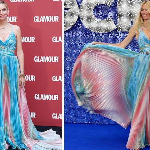 Chiara Ferragni und Claudia Schiffer
