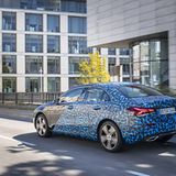 Da die Batterie unter der Rückbank verstaut ist, gibt es kaum Einbußen beim Kofferraum-Volumen