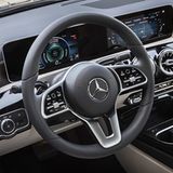 Das Cockpit entspricht dem der A-Klasse