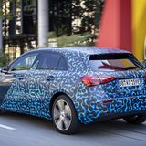 Rein elektrisch ist die Mercedes A-Klasse PHEV bis zu 140 km/h schnell