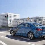 Die Fahrmodi orientieren sich an denen des Mercedes EQC
