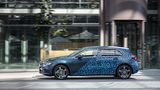 Die Fahrprogramme der Mercedes A-Klasse PHEV: Neben "Comfort" stehen noch, "Sport" (dynamisch), Battery Level (Ladezustand der B