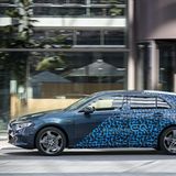 Die Fahrprogramme der Mercedes A-Klasse PHEV: Neben "Comfort" stehen noch, "Sport" (dynamisch), Battery Level (Ladezustand der B