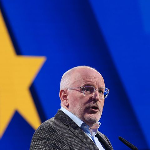 Frans Timmermans, Vorsitzender der niederländischen Arbeiterpartei (SPE) und Vizepräsident der Europäischen Kommission