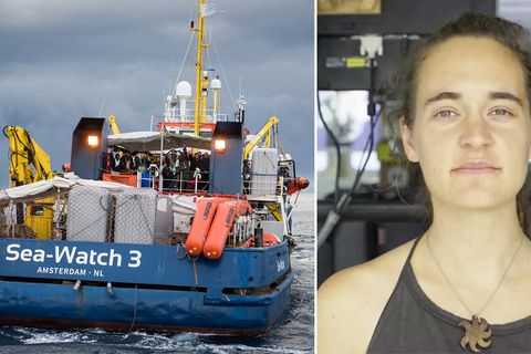 Carola Rackete ist die Kapitänin der Sea Watch 3