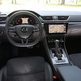 Das neue Infotainmentsystem wertet den Skoda Superb auf