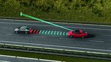 Der adaptive Tempomat funktioniert geschmeidig
