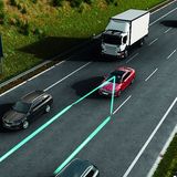 Auch der Spurhalte-Assistent funktioniert einwandfrei