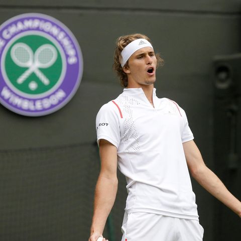 Alexander Zverev muss nach der 1. Runde in Wimbledon die Koffer packen