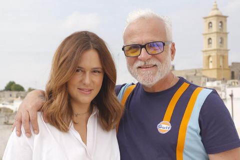 Lou Beyer und ihr Vater Nino de Angelo
