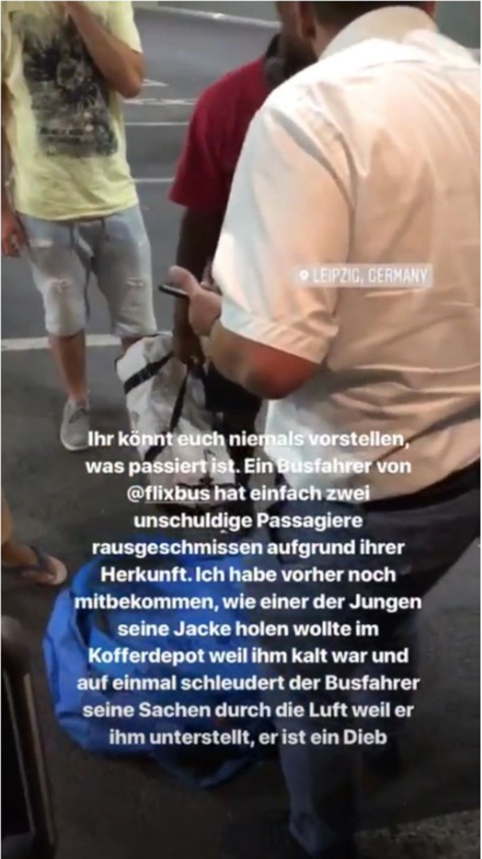 Ausschnitt aus der Instagram-Story von Angela Paskevic Instagram
