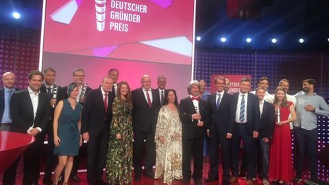 Deutscher Gründerpreis - die Gewinner