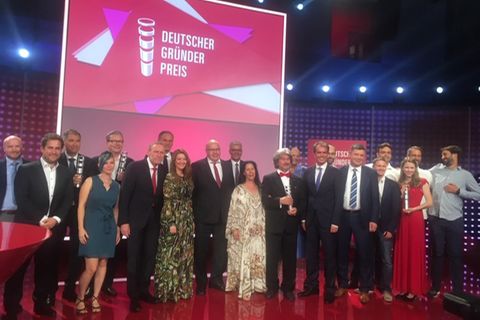 Deutscher Gründerpreis - die Gewinner
