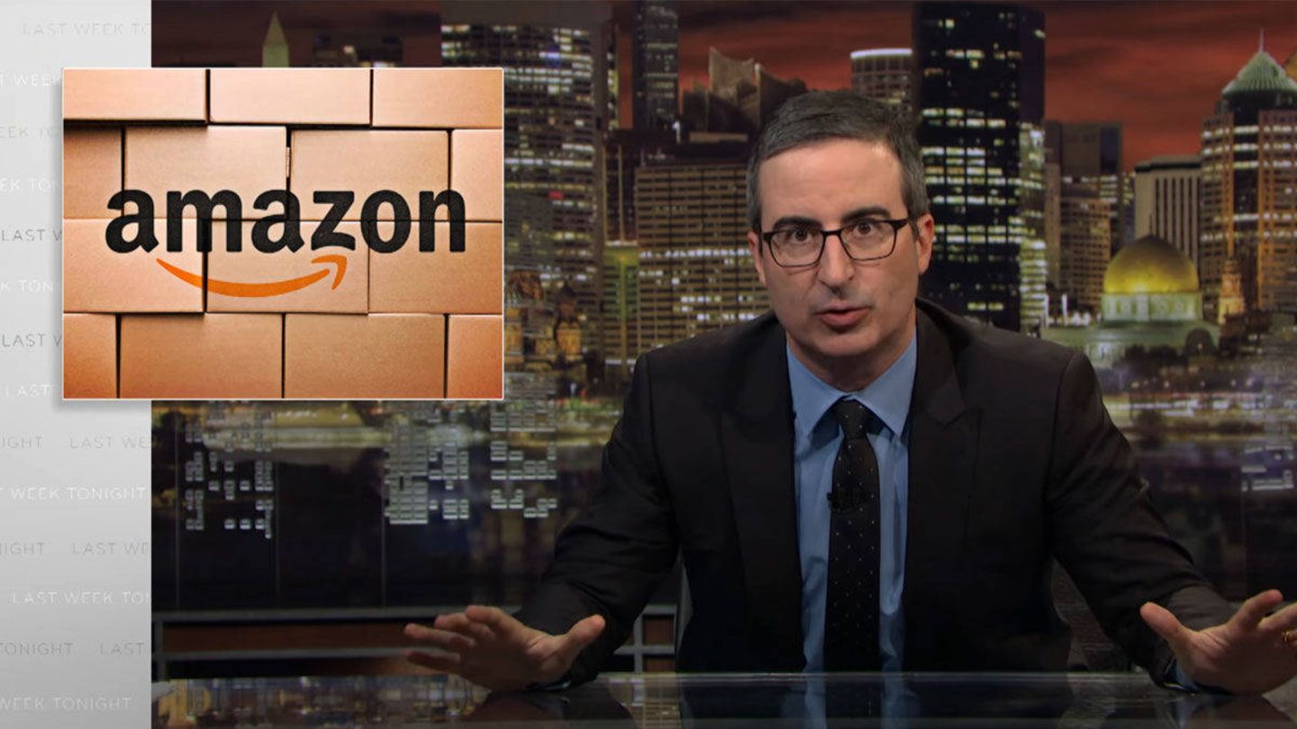 US-Comedian John Oliver kritisierte Amazon und andere Versandunternehmen
