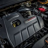Der Vierzylinder Turbo-Benziner stammt vom Mustang