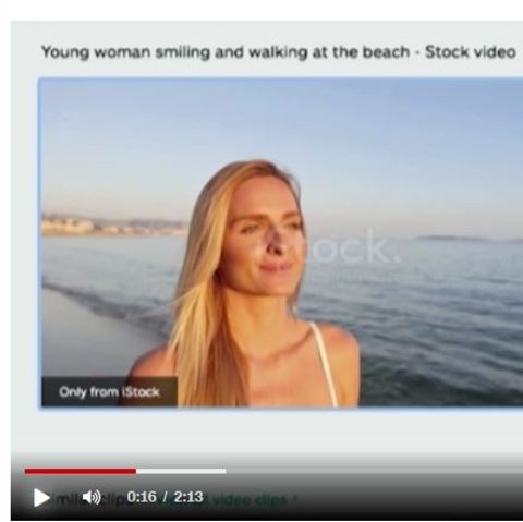 Screenshot aus dem Stockvideo mit "Tracey"