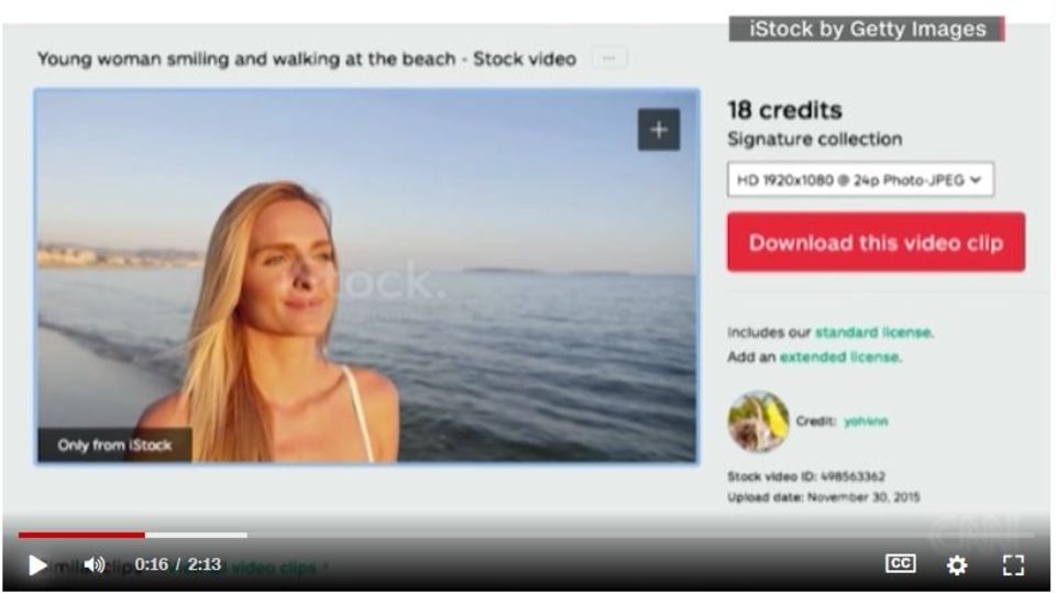 Screenshot aus dem Stockvideo mit "Tracey" Screenshot aus dem Stockvideo mit "Tracey"