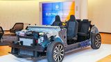 Das Rolling Chassis zeigt die Technik des MEB