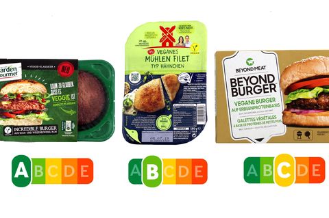 Nutri-Score: Veggie-Fleisch im Gesundheitscheck von Foodwatch