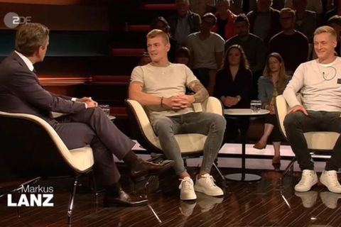 Toni und Felix Kroos zu Gast bei Markus Lanz