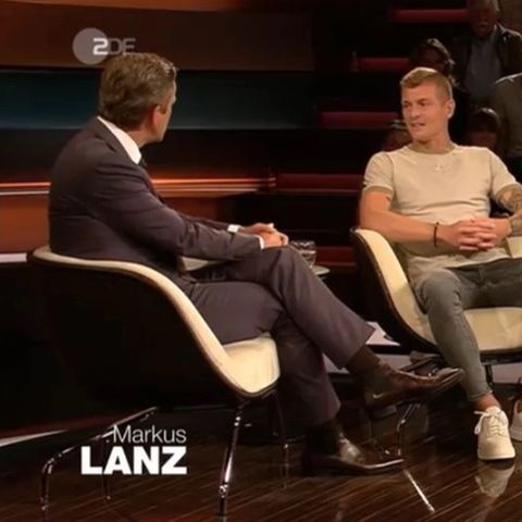 Toni und Felix Kroos zu Gast bei Markus Lanz
