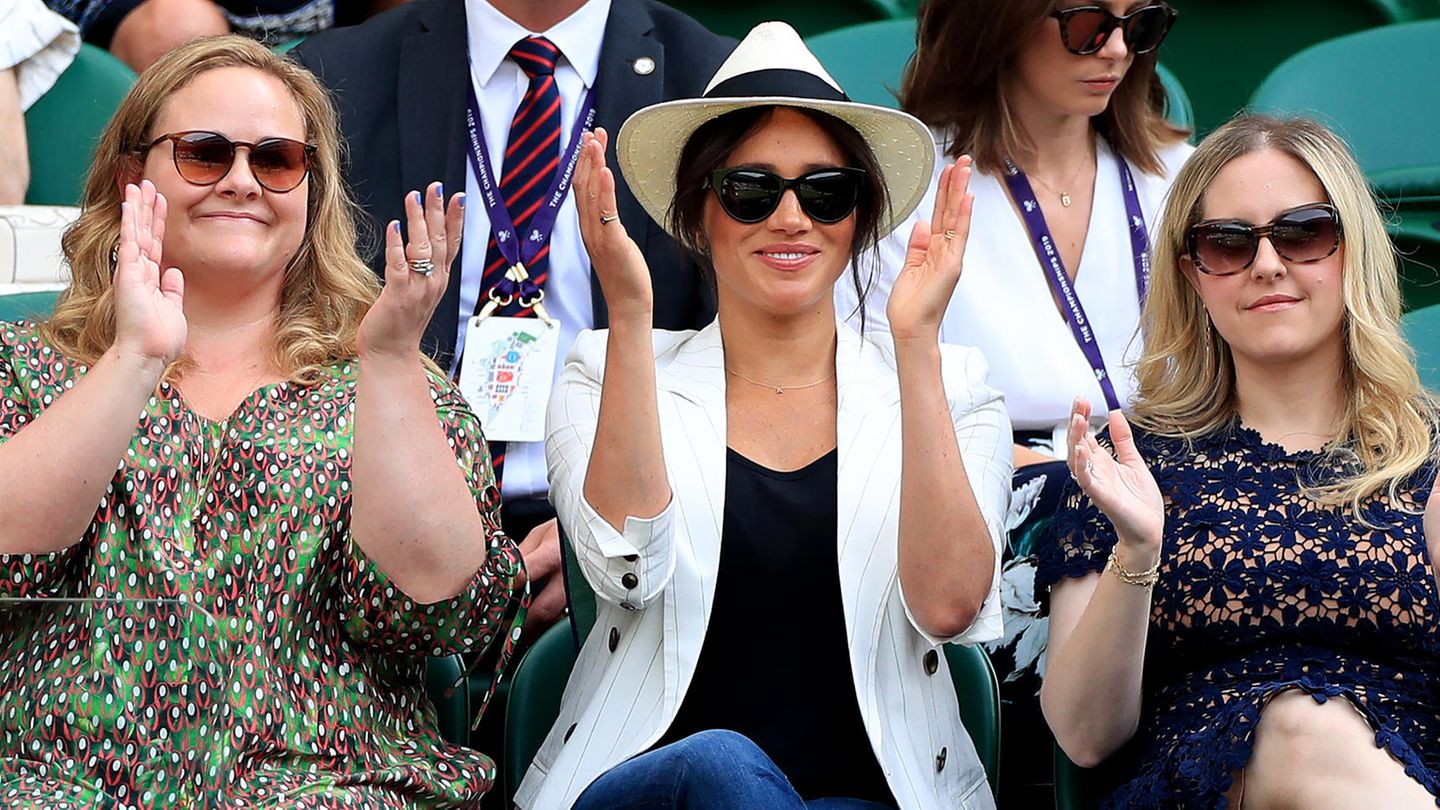 Herzogin Meghan in Wimbledon