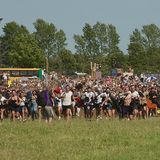 Das Roskilde-Festival 2019 startete mit einem Sturm der Gäste auf den Campingplatz.