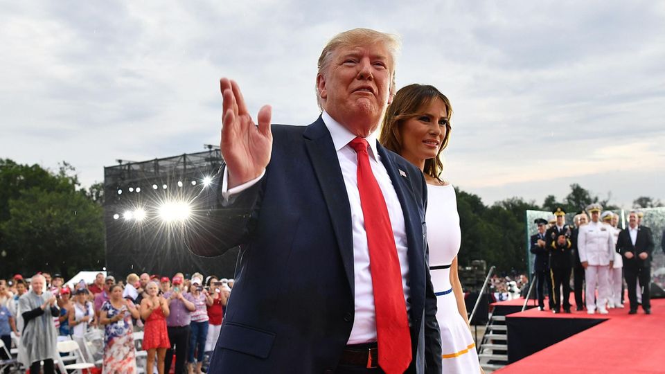 Donald und Melania Trump