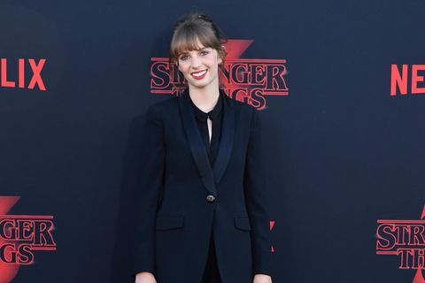 Maya Hawke auf dem roten Teppich bei Premiere der 3. Staffel von "Stranger Things"