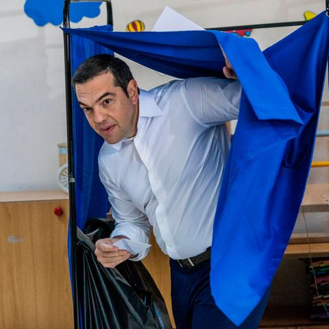 Alexis Tsipras muss nach vier Jahren an der Macht wohl wieder abtreten