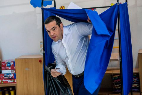 Alexis Tsipras muss nach vier Jahren an der Macht wohl wieder abtreten