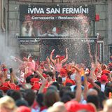 Stierhatz in Pamplona