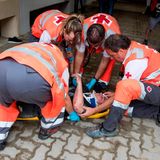 Stierhatz in Pamplona