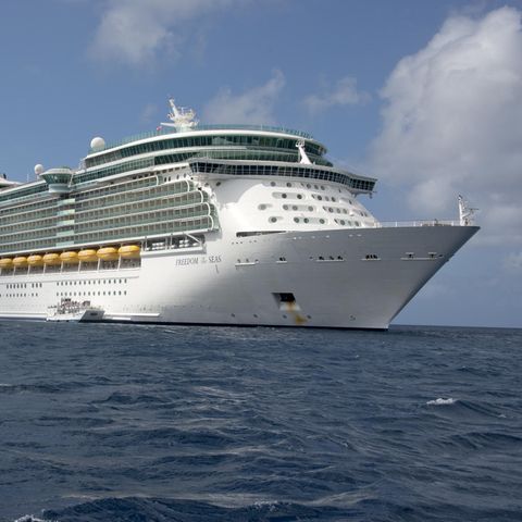 Die "Freedom of the Seas", eines der größten Kreuzfahrtschiffe der Welt