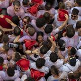 Stierhatz in Pamplona