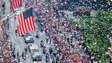 Konfetti-Parade für die Heimkehrer vom Mond: am 13. August 1969 in New York.