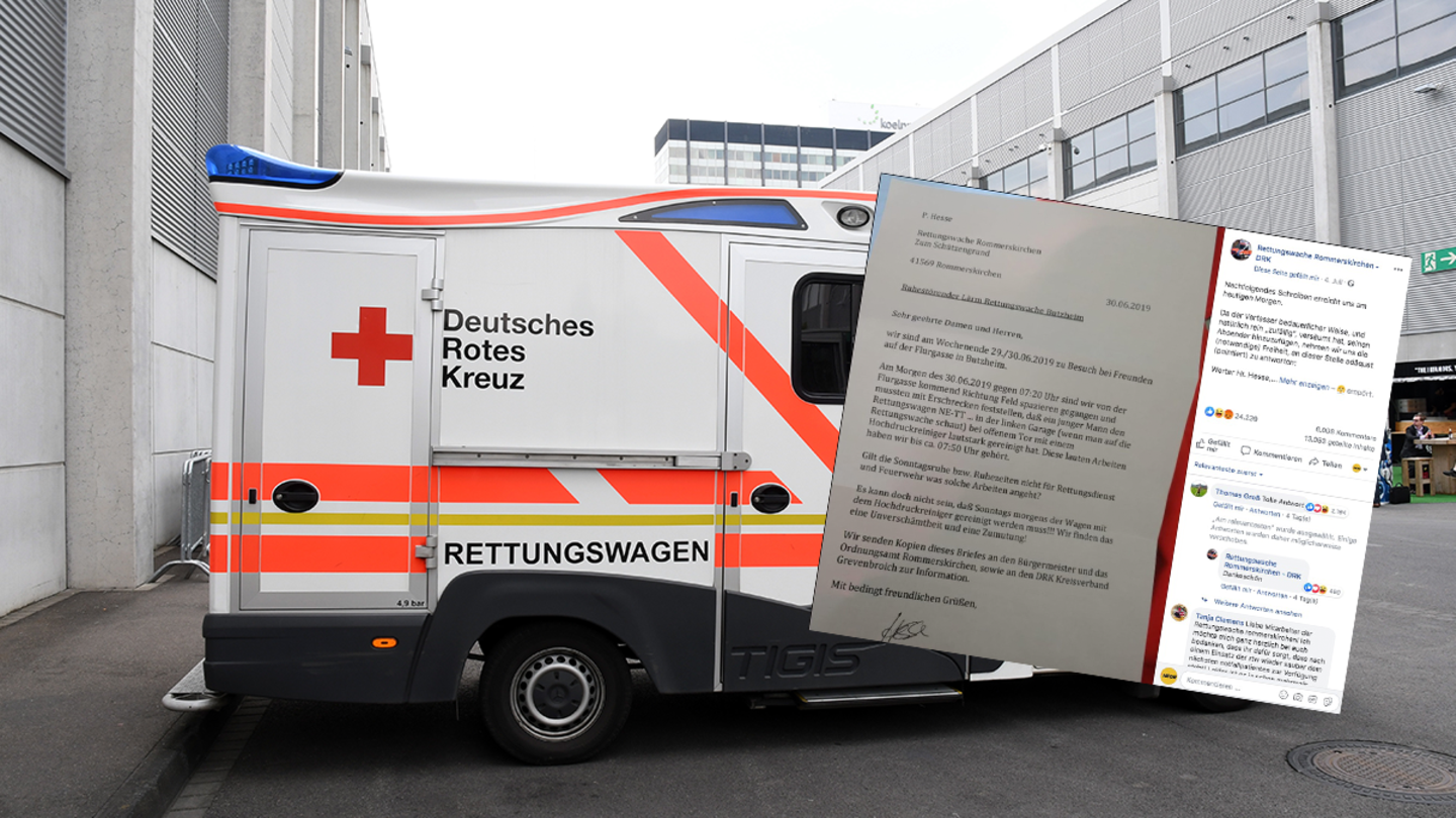 Facebook-Post: Wut-Brief gegen Sanitäter – die reagieren humorvoll