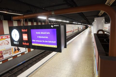 MVG-Streik - München