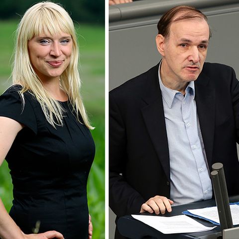 Luise Amtsberg (Grüne) (l.), Gottfried Curio (AfD) und Annette Widmann-Mauz (CDU) (r.) sind drei von sechs vom stern befragten Expertinnen und Experten für Migrationspolitik