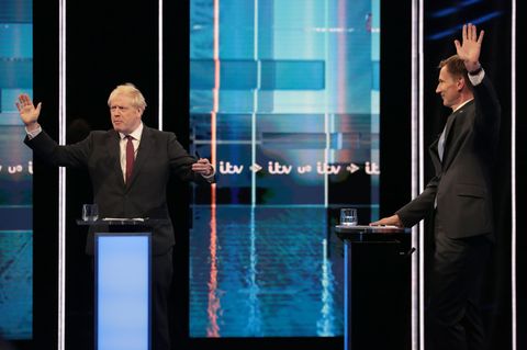 Boris Johnson und Jeremy Hunt