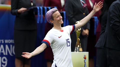 Megan Rapinoe feiert den WM-Titel mit den USA