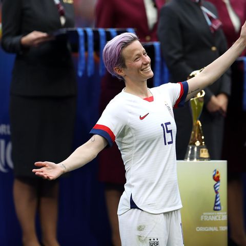 Megan Rapinoe feiert den WM-Titel mit den USA