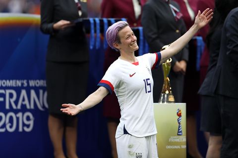Megan Rapinoe feiert den WM-Titel mit den USA